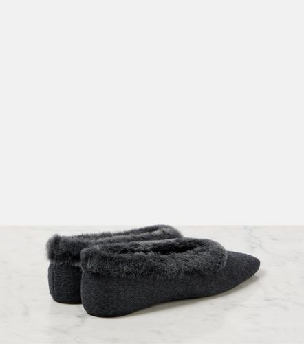 Toteme Ballerinas mit Shearling - Toteme - Modalova