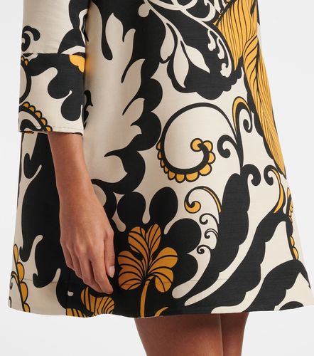 Artemis floral wool-blend minidress - La DoubleJ - Modalova