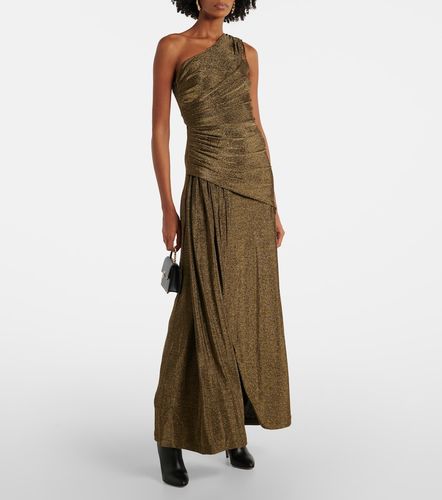 Abito lungo asimmetrico Rafel con lamé - Diane von Furstenberg - Modalova
