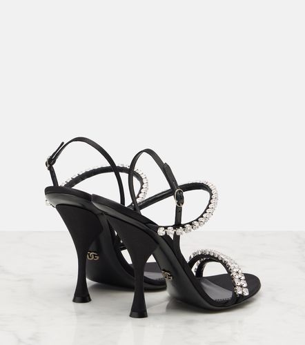 Crystal-embellished sandals - Dolce&Gabbana - Modalova