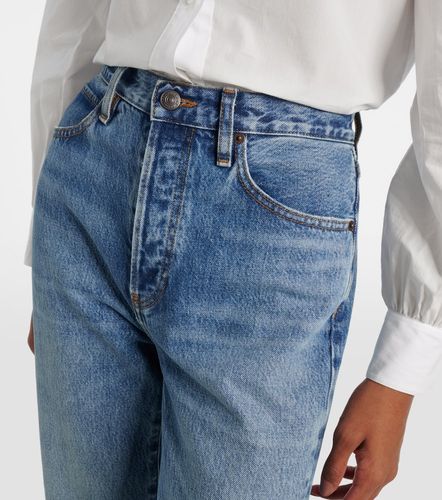 Vertical high-rise straight jeans - Frame - Modalova