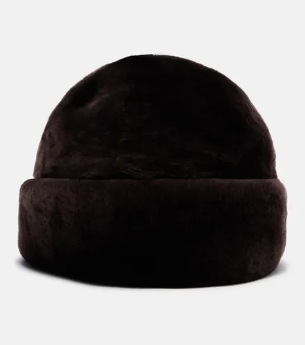 Nour Hammour Blokes shearling hat - Nour Hammour - Modalova