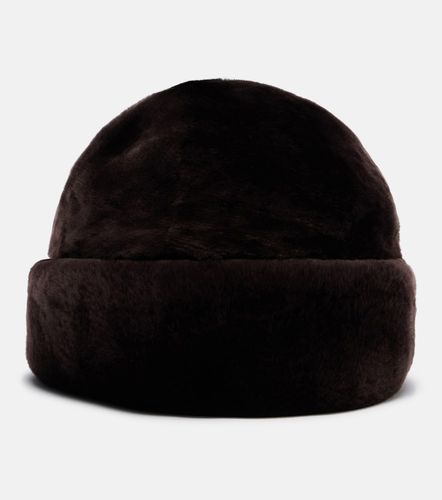 Sombrero Blokes de borrego - Nour Hammour - Modalova
