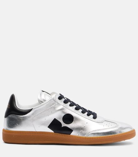 Kaycee metallic leather sneakers - Isabel Marant - Modalova
