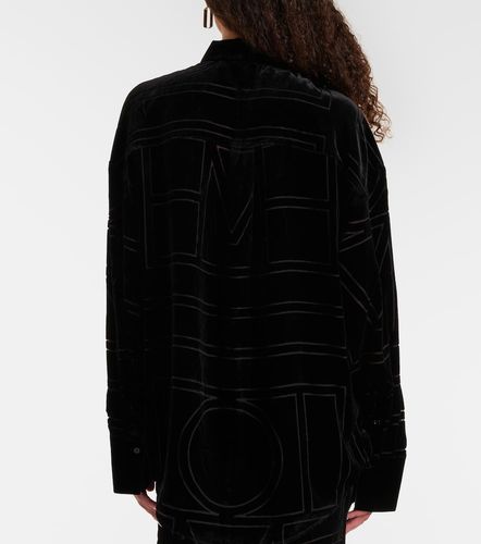 Toteme Oversize-Hemd aus Devoré - Toteme - Modalova