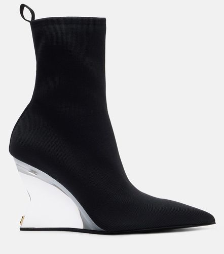 Balmain Ankle Boots aus Strick - Balmain - Modalova