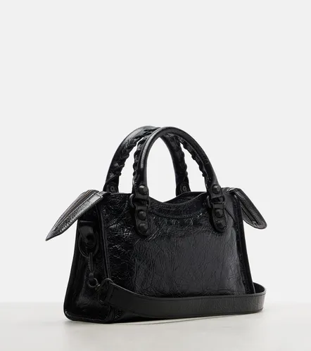Le City Mini leather top-handle bag - Balenciaga - Modalova