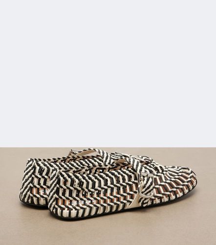 Alaia Woven leather ballet flats - Alaia - Modalova