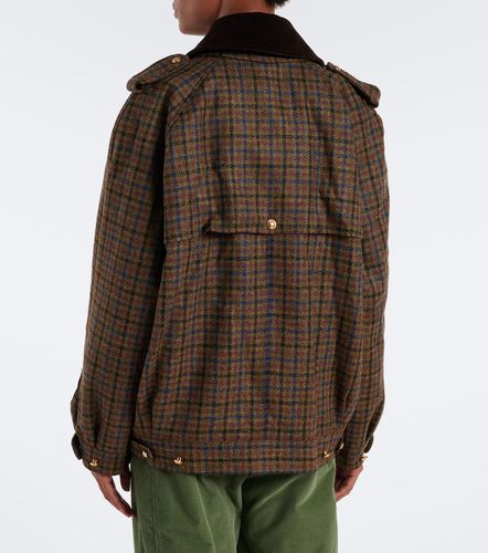 Chausie checked virgin wool jacket - Blaze Milano - Modalova