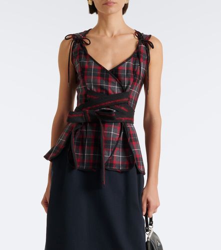 Roxy tartan wool top - Vivienne Westwood - Modalova