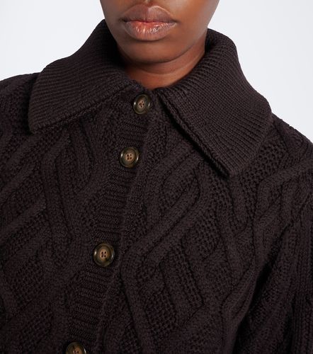Cardigan Brinkley in lana a trecce - Emilia Wickstead - Modalova
