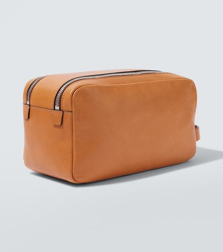 Leather toiletry bag - Brunello Cucinelli - Modalova