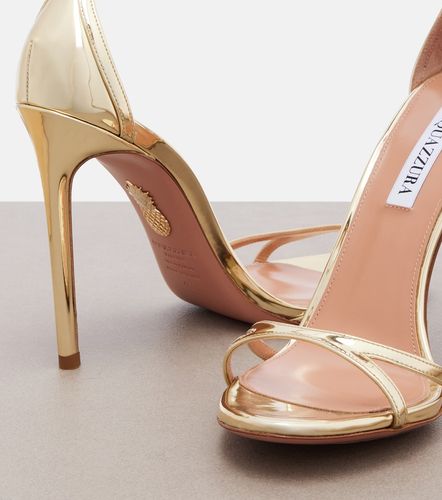 Aquazzura Metallic leather sandals - Aquazzura - Modalova