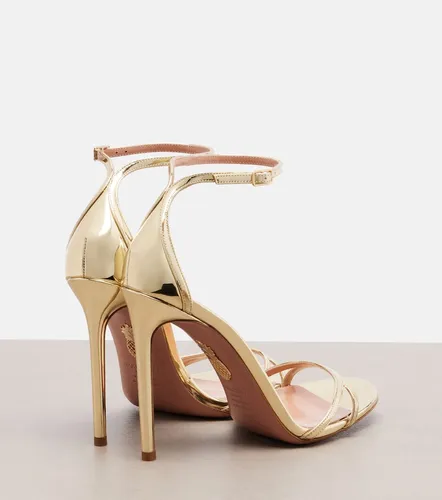 Aquazzura Metallic leather sandals - Aquazzura - Modalova