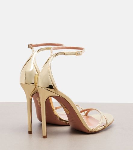 Sandalen Nuda aus Metallic-Leder - Aquazzura - Modalova