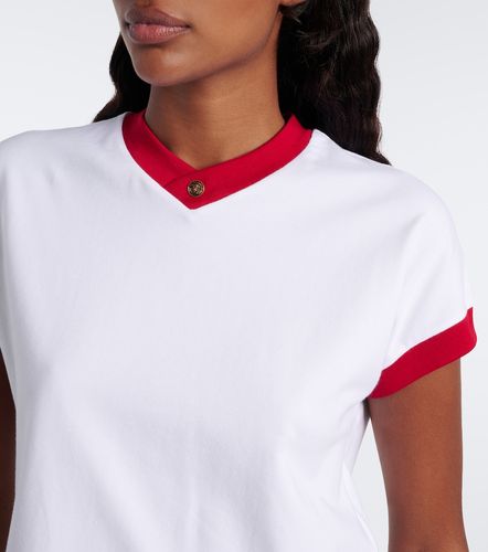Camiseta Medusa de jersey en mezcla de algodón - Versace - Modalova