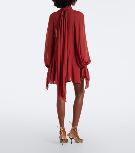 Casimiro ruffled georgette minidress - De La Vali - Modalova
