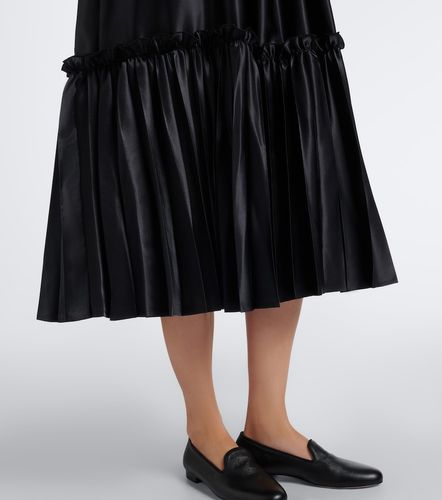 Gestuftes Midikleid aus Satin - Noir Kei Ninomiya - Modalova