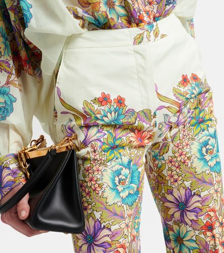 Pantaloni flared in misto cotone - Etro - Modalova