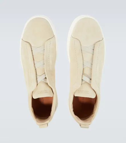 Zegna Triple Stitch suede sneakers - Zegna - Modalova