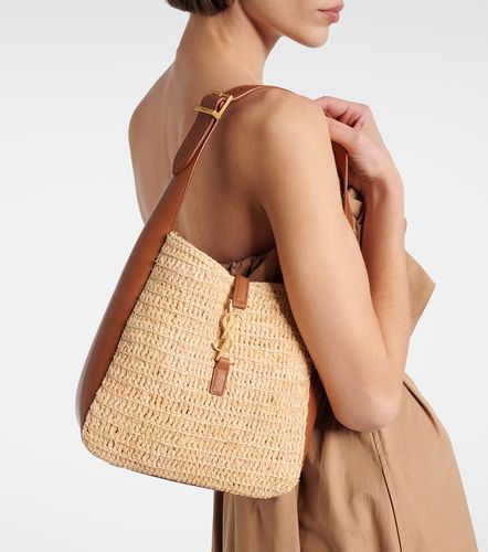 Borsa a spalla Le 5 à 7 in rafia - Saint Laurent - Modalova