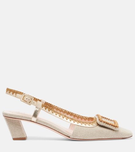 Belle Vivier embellished slingback pumps - Roger Vivier - Modalova