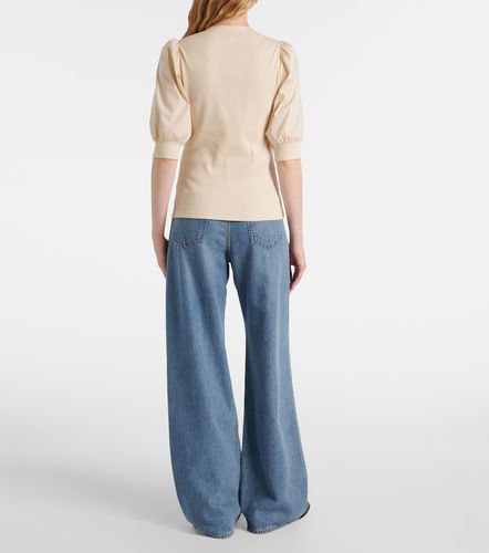 Top Coralee in misto cotone - Veronica Beard - Modalova