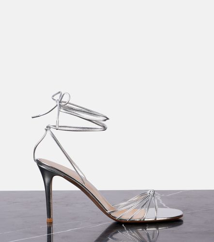 Gwyneth metallic leather sandals - Gianvito Rossi - Modalova