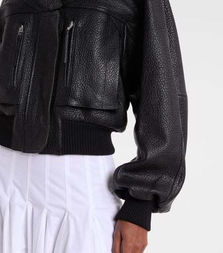 Jacquemus Chaqueta cropped de piel - Jacquemus - Modalova