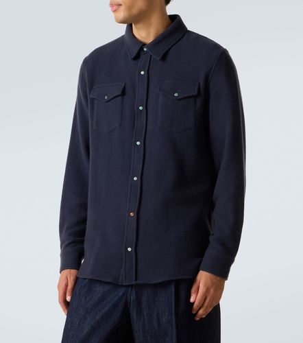 Camicia in cashmere con smeraldi - God's True Cashmere - Modalova