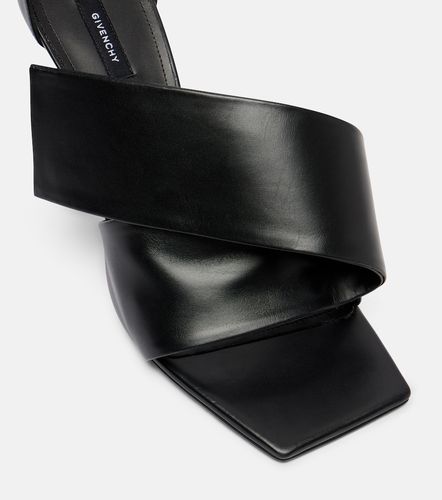 Sliced Square 95 leather sandals - Givenchy - Modalova