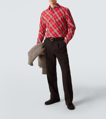 Burberry Camicia in cotone a quadri - Burberry - Modalova
