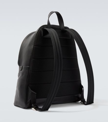 Gucci Mochila de piel con Web - Gucci - Modalova