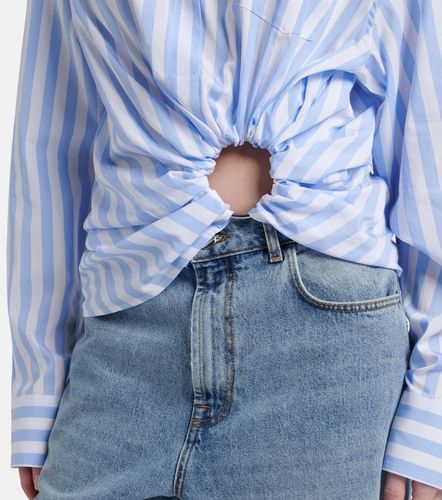 Camicia Palmizi in popeline di cotone a righe - Sportmax - Modalova