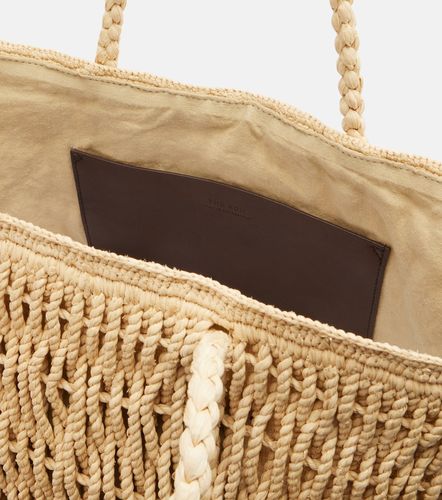The Row Georgica raffia tote bag - The Row - Modalova