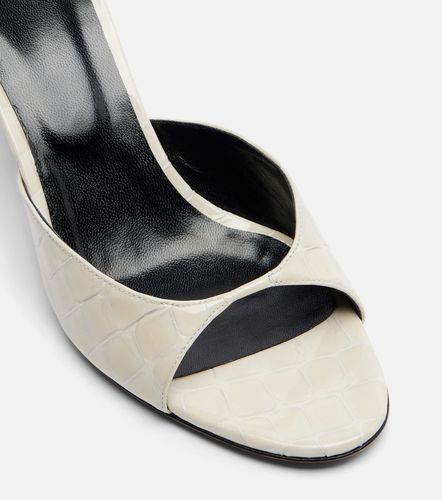 Haze croc-effect patent leather mules - JUDE - Modalova