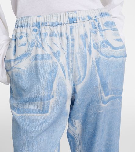 Pantaloni a gamba larga con stampa - Acne Studios - Modalova