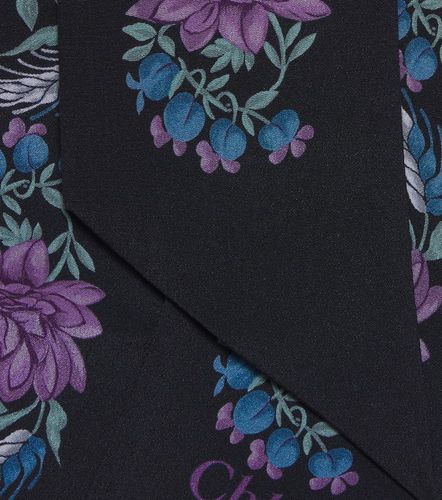 Chloé Sciarpa in seta con stampa floreale - Chloe - Modalova