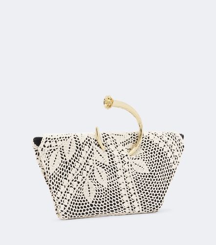Clutch Bracelet in crochet e raso - Magda Butrym - Modalova