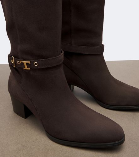 T Timeless suede knee-high boots - Tod's - Modalova