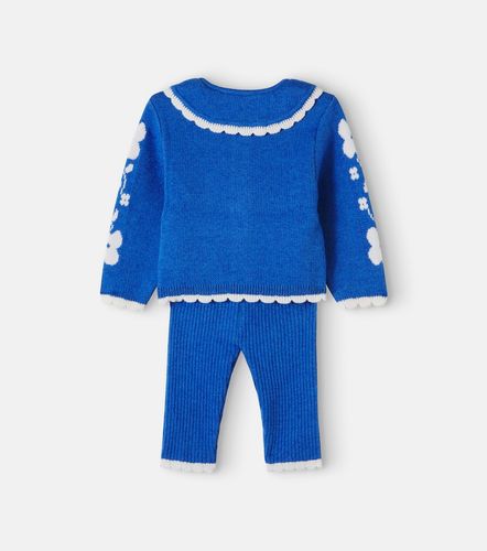 Bebé - Set de cárdigan y pantalones Cosette de algodón y lana - Bebe Organic - Modalova
