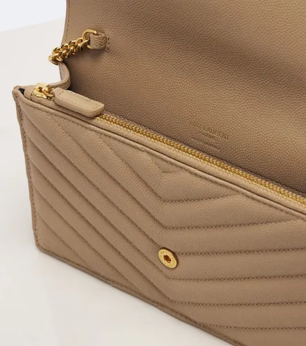 Cartera con cadena Cassandre de piel - Saint Laurent - Modalova