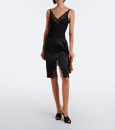 Borsa a spalla Cassandre Small in cavallino - Saint Laurent - Modalova