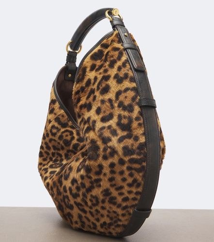 Mombasa Medium calf hair shoulder bag - Saint Laurent - Modalova