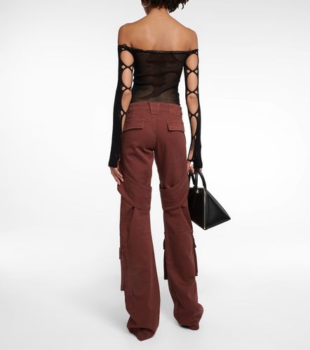 Blumarine Pantaloni cargo in cotone - Blumarine - Modalova