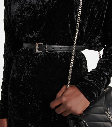 Cassandre 20 leather belt - Saint Laurent - Modalova