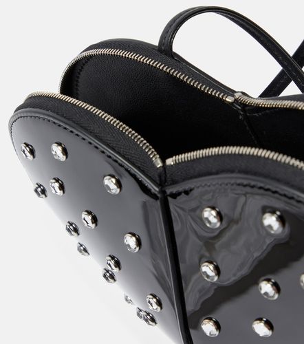 Alaïa Borsa a tracolla Le Cœur in vernice con borchie - Alaia - Modalova