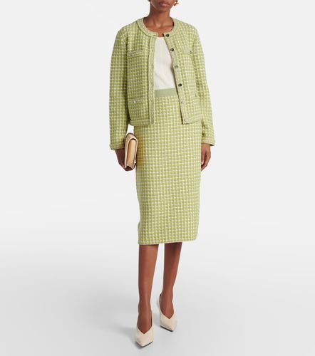 Tory Burch Karierte Strickjacke - Tory Burch - Modalova