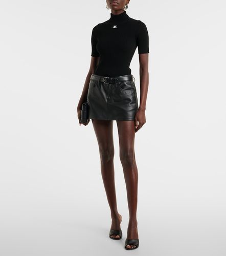 Courreges Reedition ribbed-knit top - Courreges - Modalova