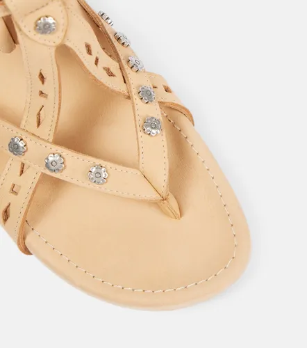 Silya studded leather sandals - Isabel Marant - Modalova